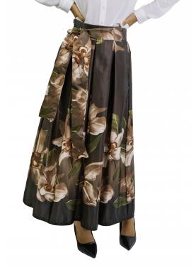 Gonna lunga fantasia con fusciacca 